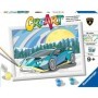 CreArt pictura pe numere pentru copii Lamborghini